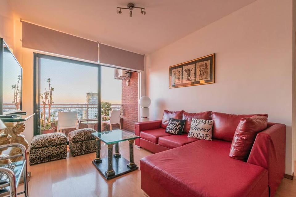 Vista panoramica piso 20, seguridad 24 hs, piscina & jardin, cochera disponible para alquilar Palermo Soho Apartment in Buenos Aires
