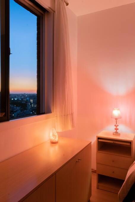 Vista panoramica piso 20, seguridad 24 hs, piscina & jardin, cochera disponible para alquilar Palermo Soho Apartment in Buenos Aires