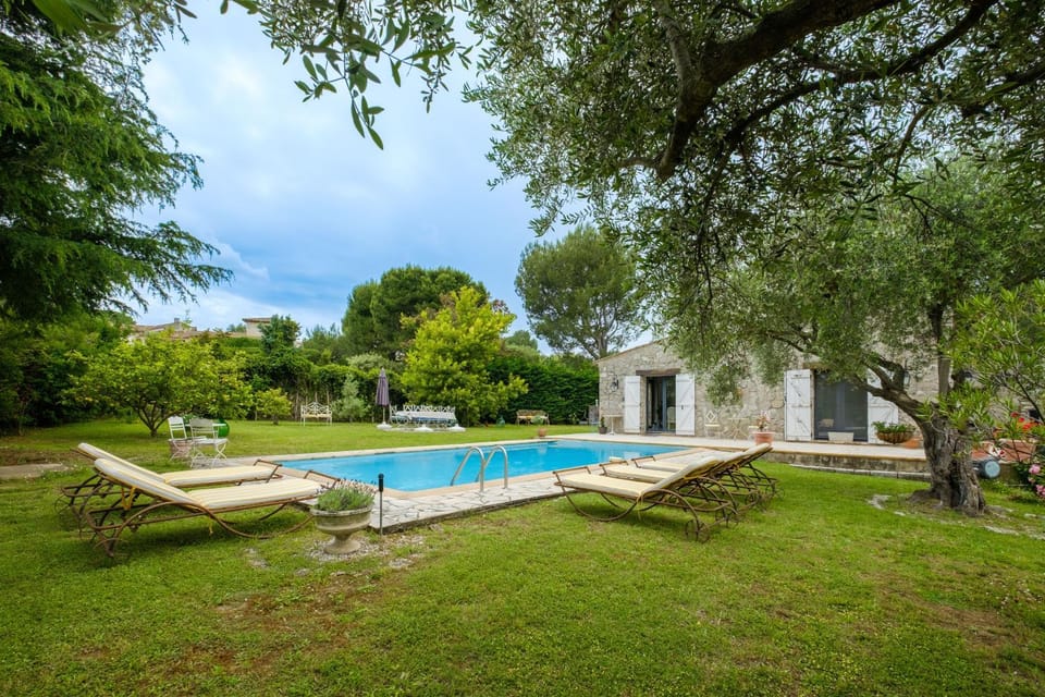 Property building, Living room, Swimming pool