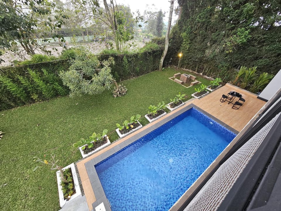 Patio, Natural landscape, Garden, Garden view, Pool view, Swimming pool