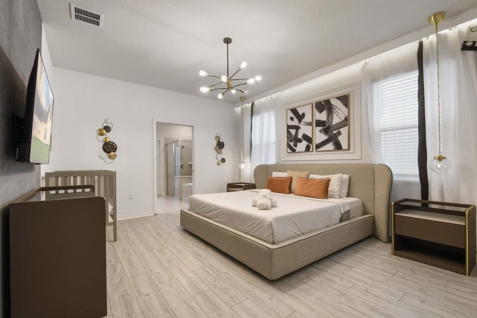 Bed, Bedroom