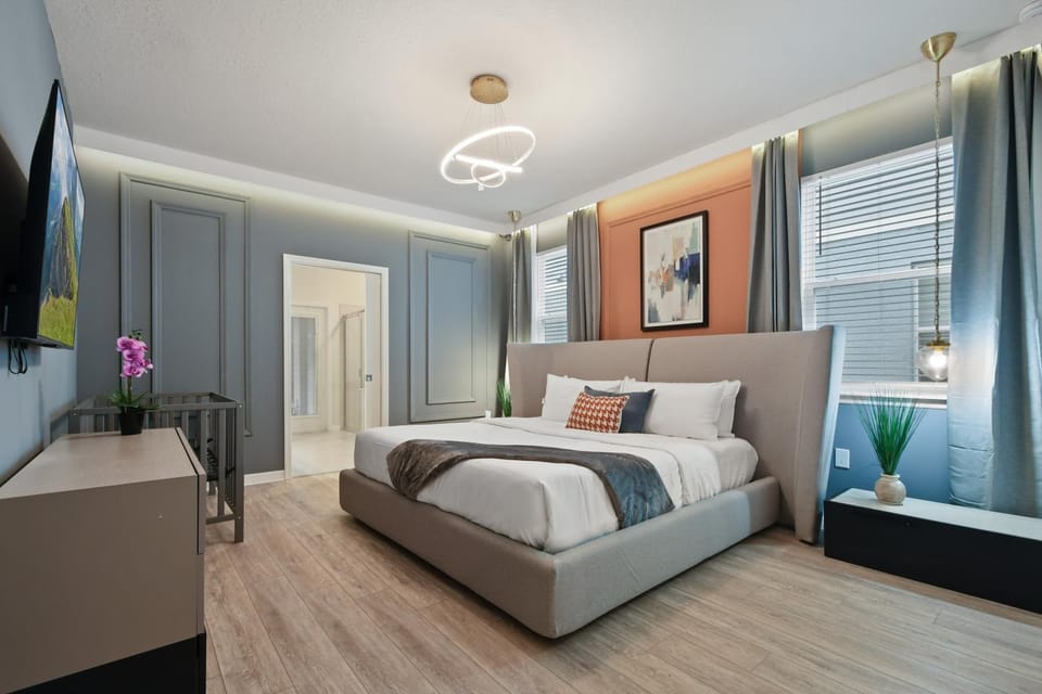 Bed, Bedroom