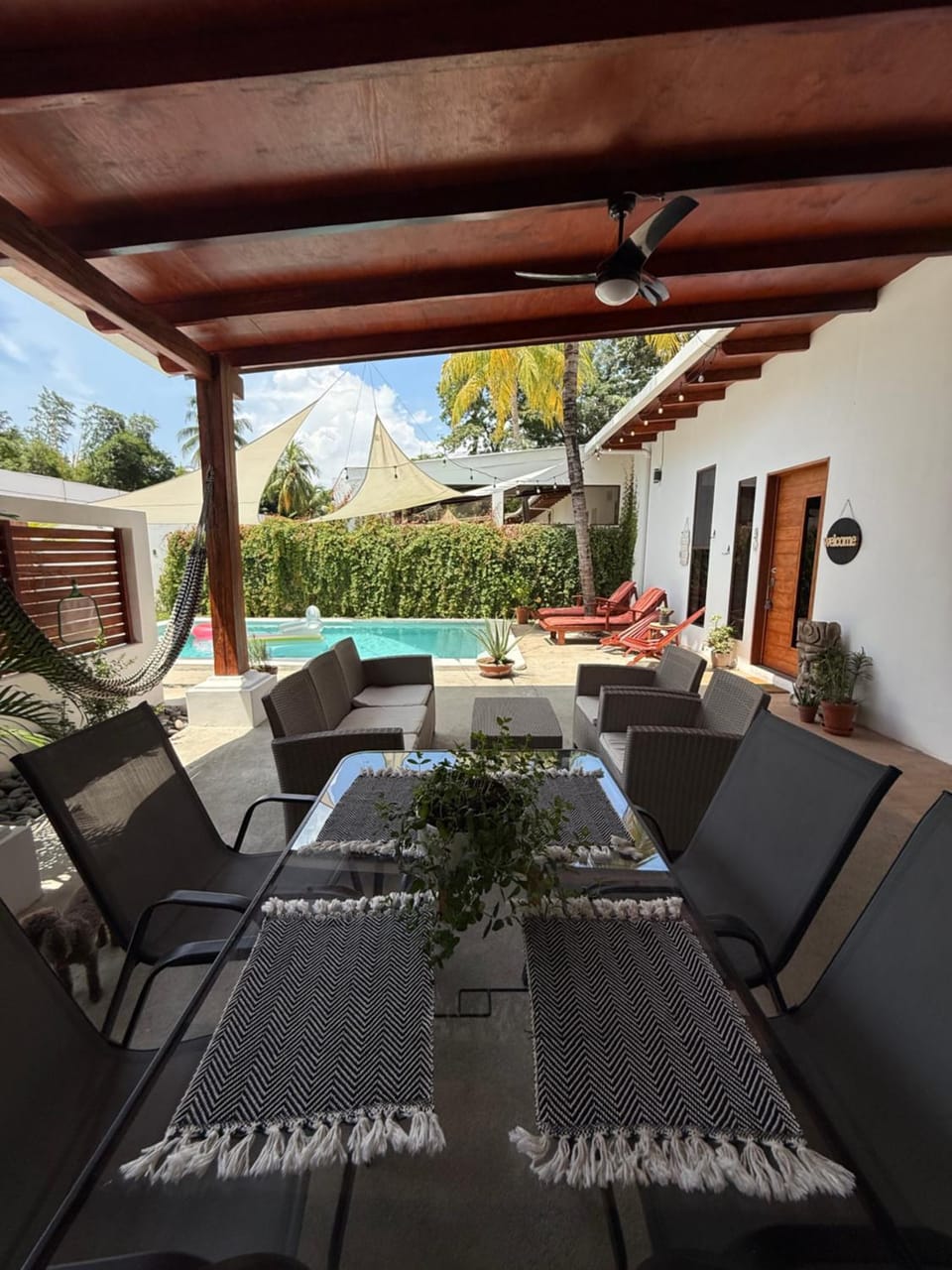 1 Family Pool Villa BBQ PARKING EL SUNZAL Surf City Area House in La Libertad Department, El Salvador