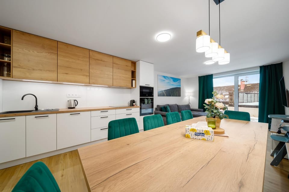 Kitchen or kitchenette, Dining area, stove