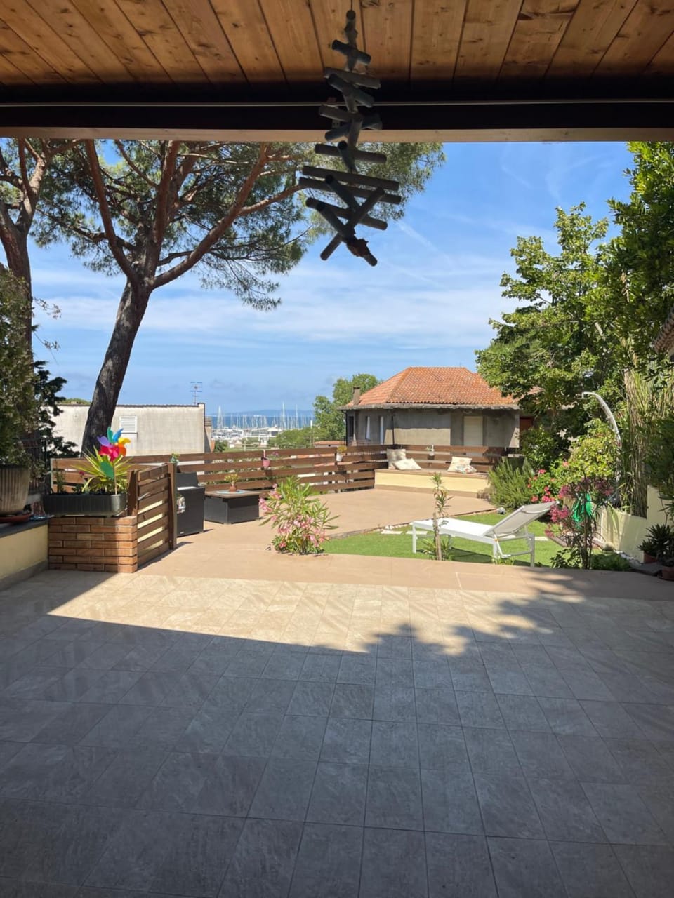 Villetta Brick Apartment in Tuscany