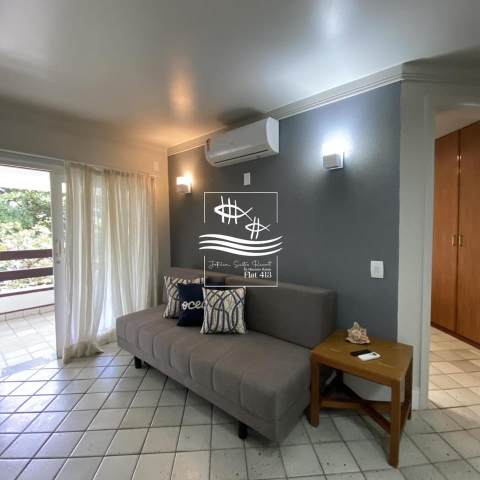 Living room, air conditioner