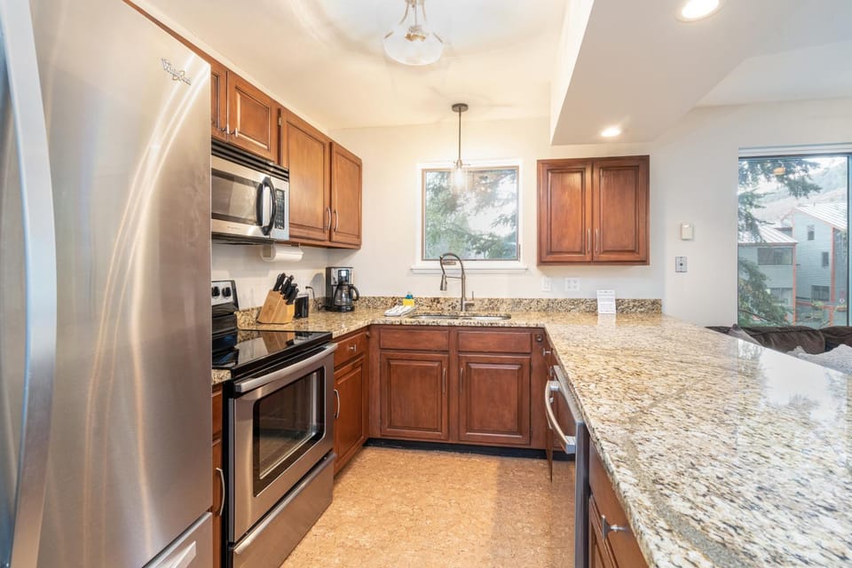 South facing condo close to ski access, groceries, shops and restaurants House in Telluride