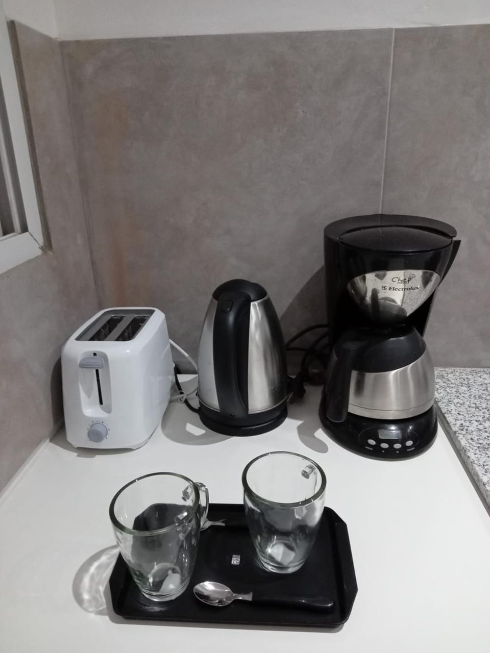 Coffee/tea facilities, Kitchen or kitchenette, toaster