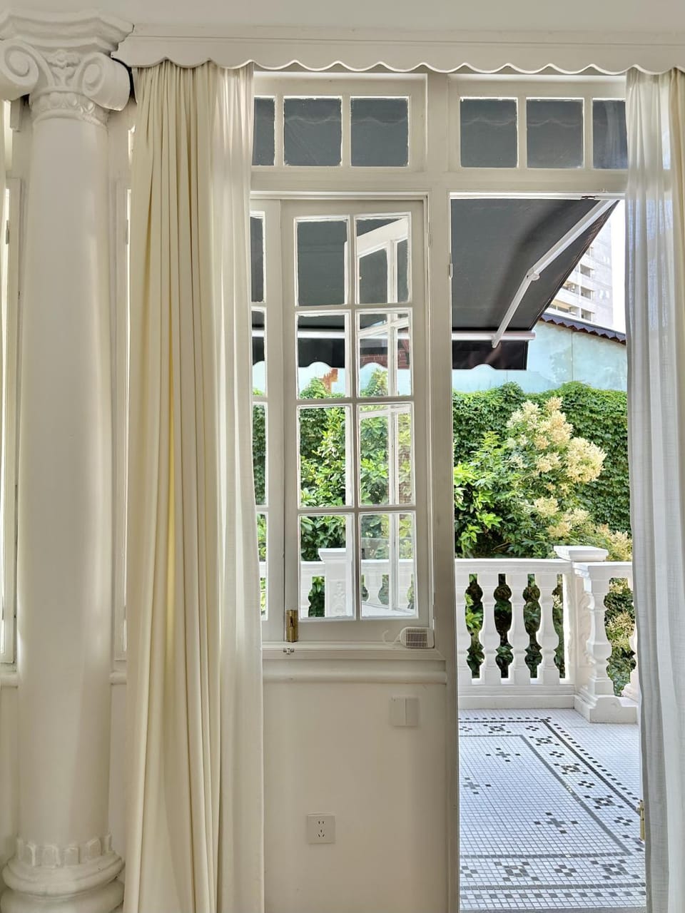 Balcony/Terrace, Garden view