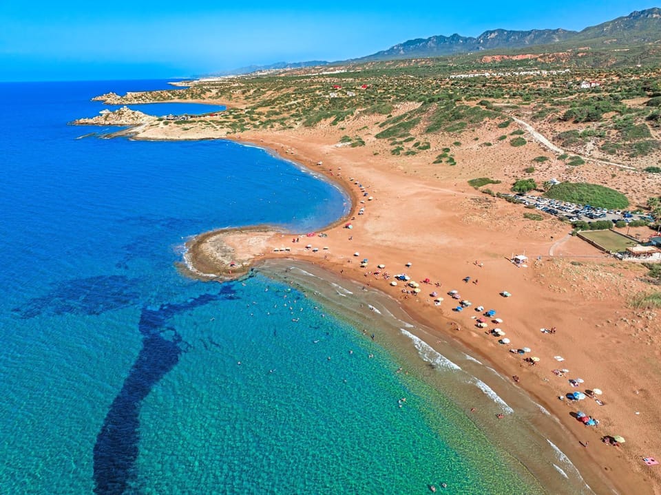 Nearby landmark, Day, Natural landscape, Bird's eye view, Beach, Mountain view, Sea view