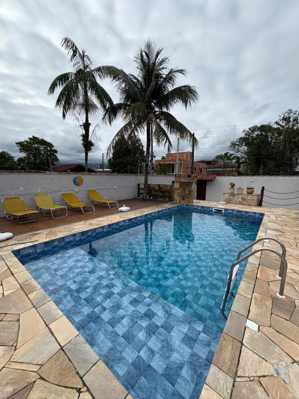 Natural landscape, Pool view, Swimming pool, sunbed