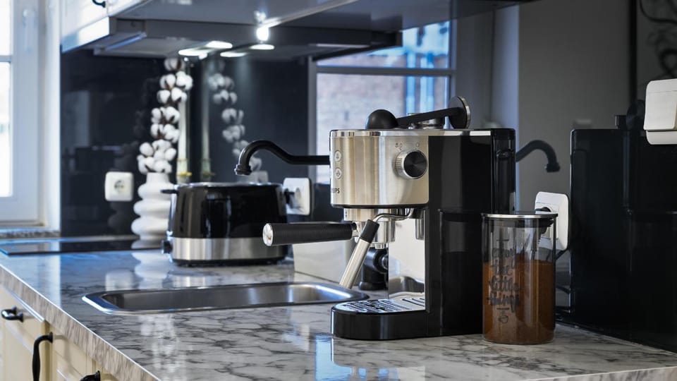 Coffee/tea facilities, Kitchen or kitchenette, toaster