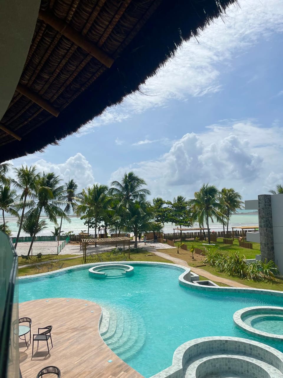 Beach, Pool view