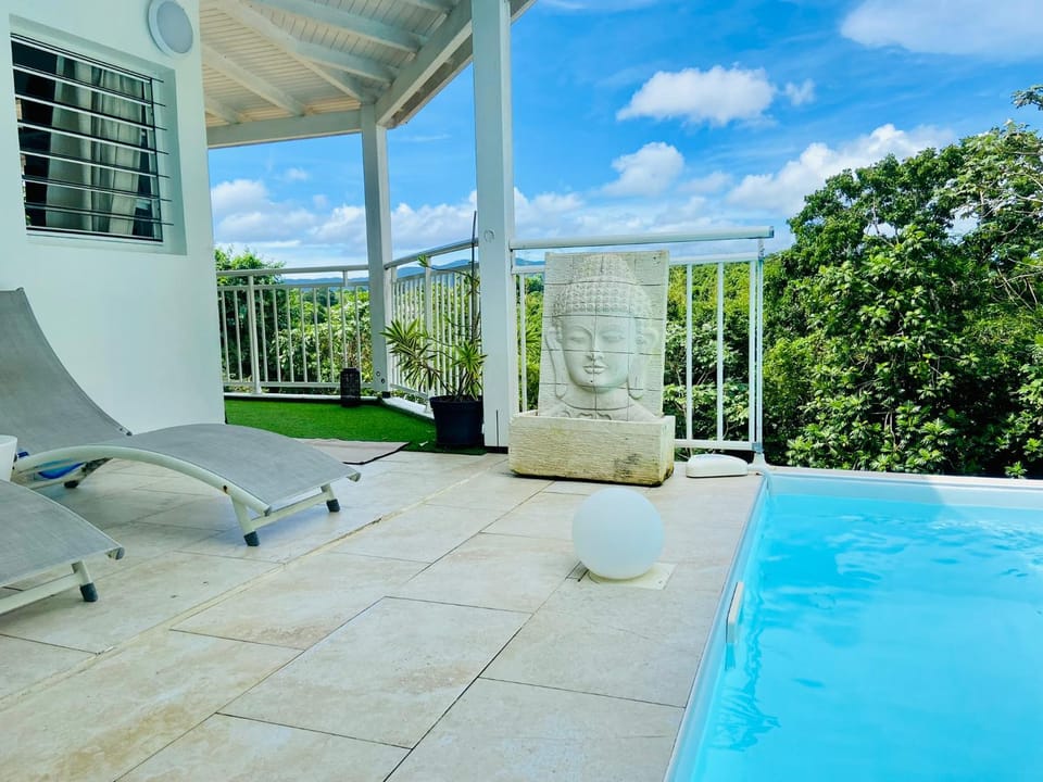 Patio, Day, Natural landscape, View (from property/room), Balcony/Terrace, Garden view, Pool view, Swimming pool