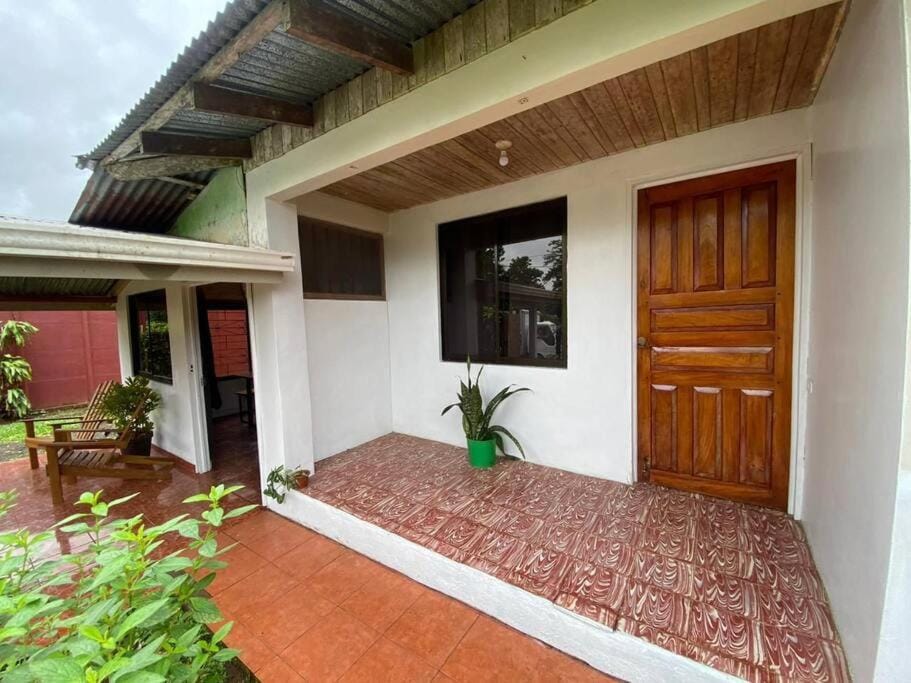 Property building, Patio