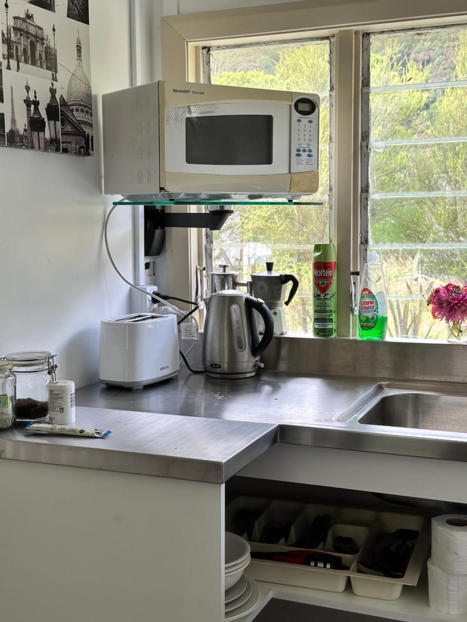 Coffee/tea facilities, Kitchen or kitchenette, toaster