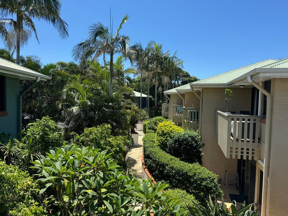 Property building, Garden