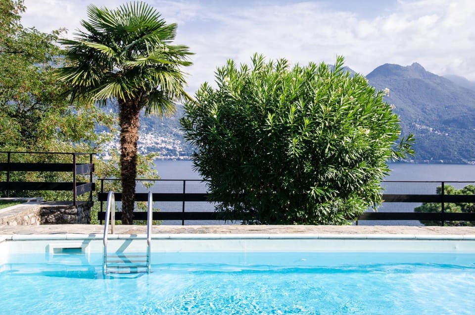 Natural landscape, Lake view, Mountain view, Pool view, Swimming pool