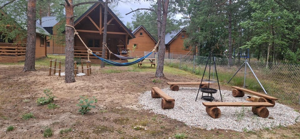 BORSKIE CHATKI House in Pomeranian Voivodeship