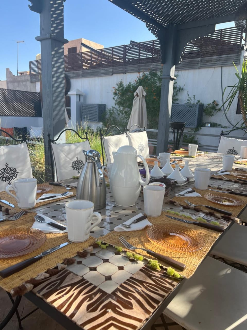 Dining area, Breakfast