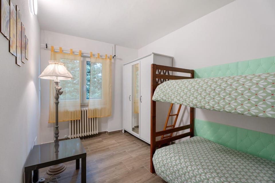 Property building, Living room, Bedroom