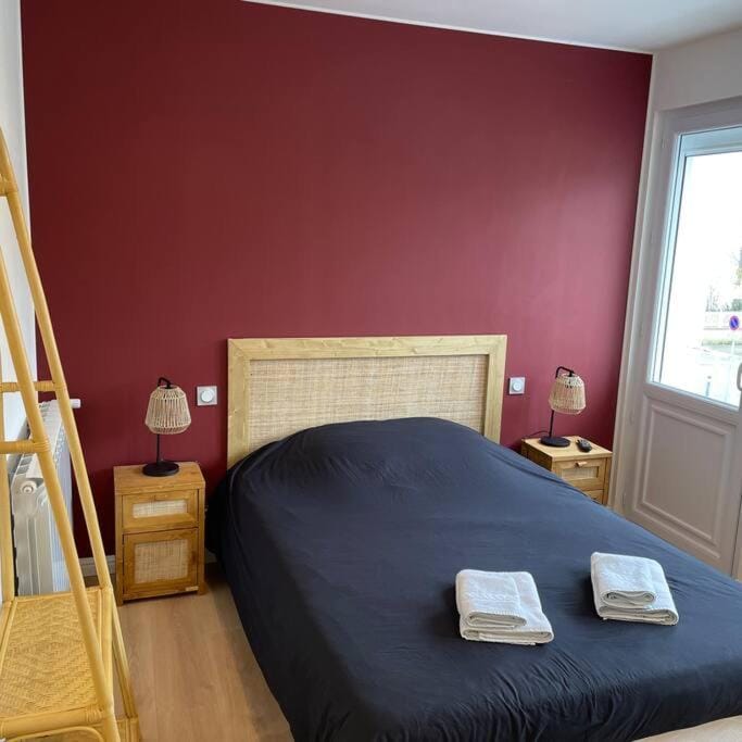 Grand studio 1 avec lave-linge Apartment in Lorient