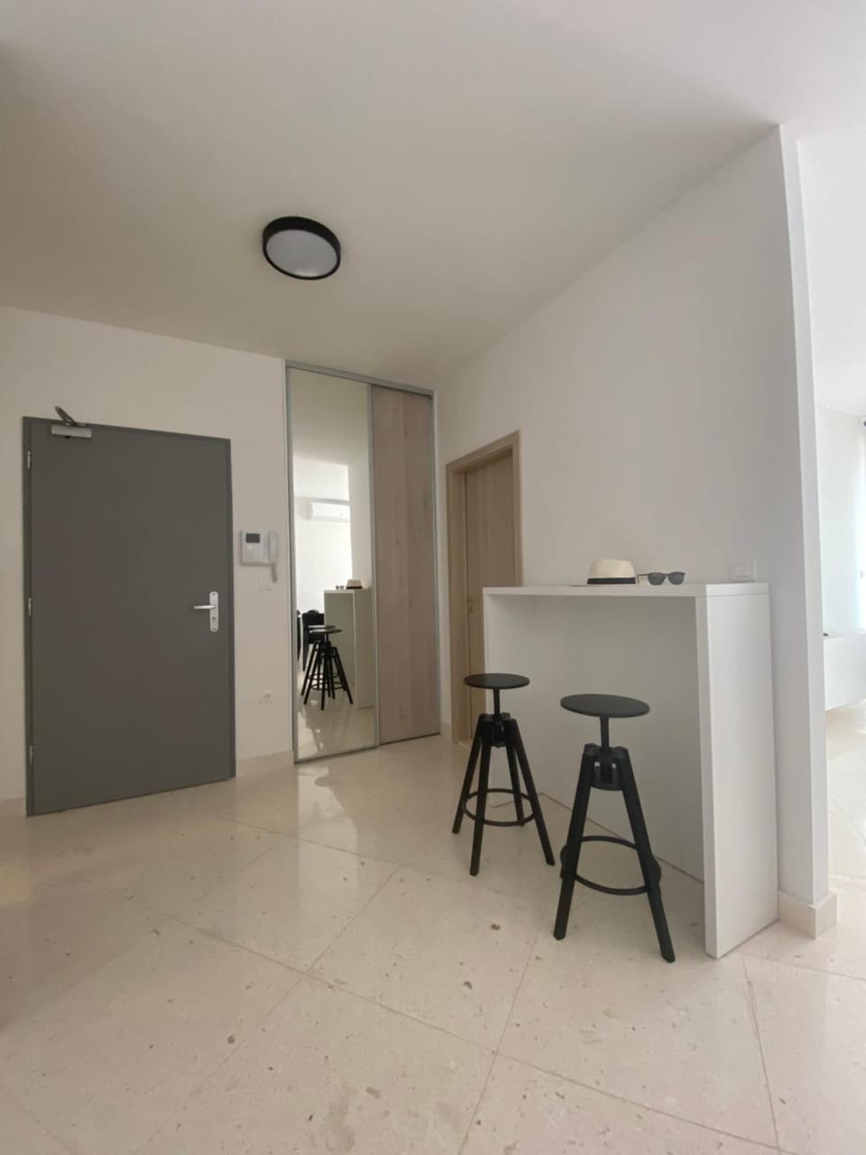 Lobby or reception, hair dresser