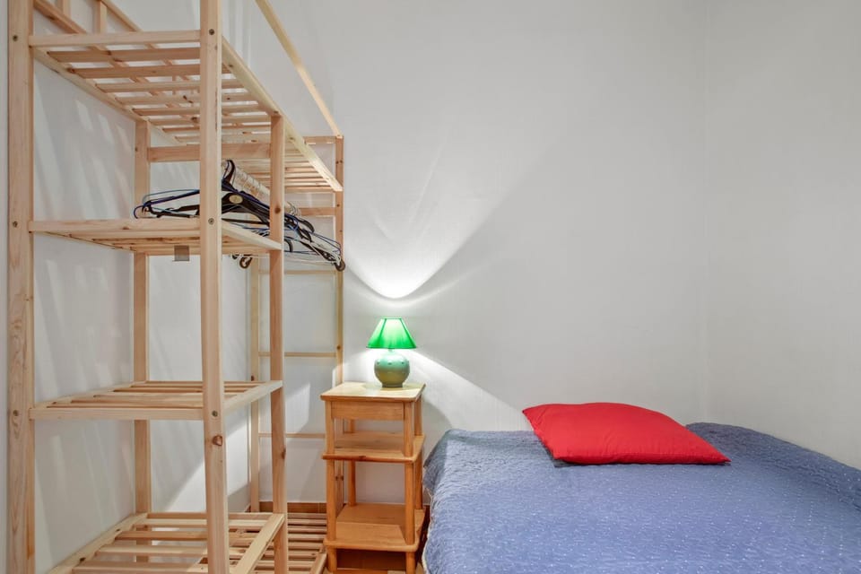 Property building, Living room, Bedroom