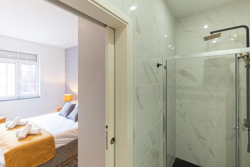 Bathroom, Living room