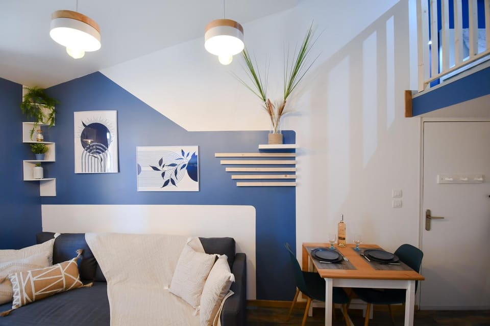 La Kalipso H24, Atypique,Por,Plage,Fibre,Netflix Apartment in La Seyne-sur-Mer