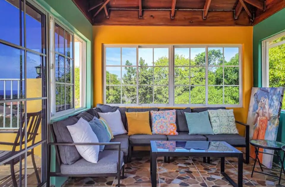 Yellow Summer Villa in St. Ann Parish