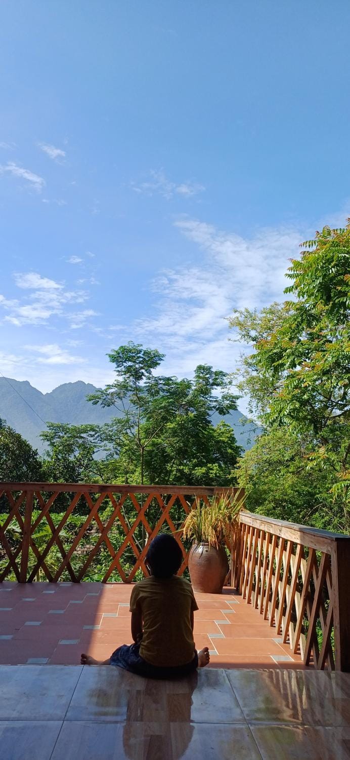 Day, Natural landscape, View (from property/room), Balcony/Terrace, Mountain view