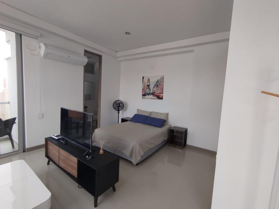 Apartaestudio Jacuzzi Centro Comercial Buena vista Restaurantes Gimnasio ALTOPRADO Apartment in Barranquilla