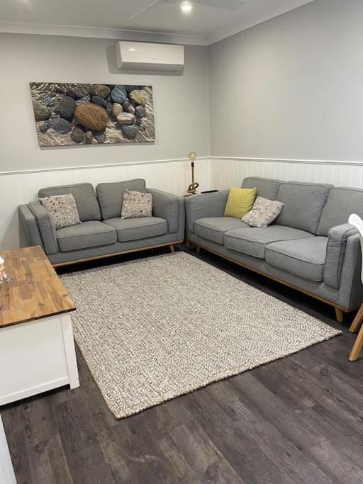 Living room, air conditioner