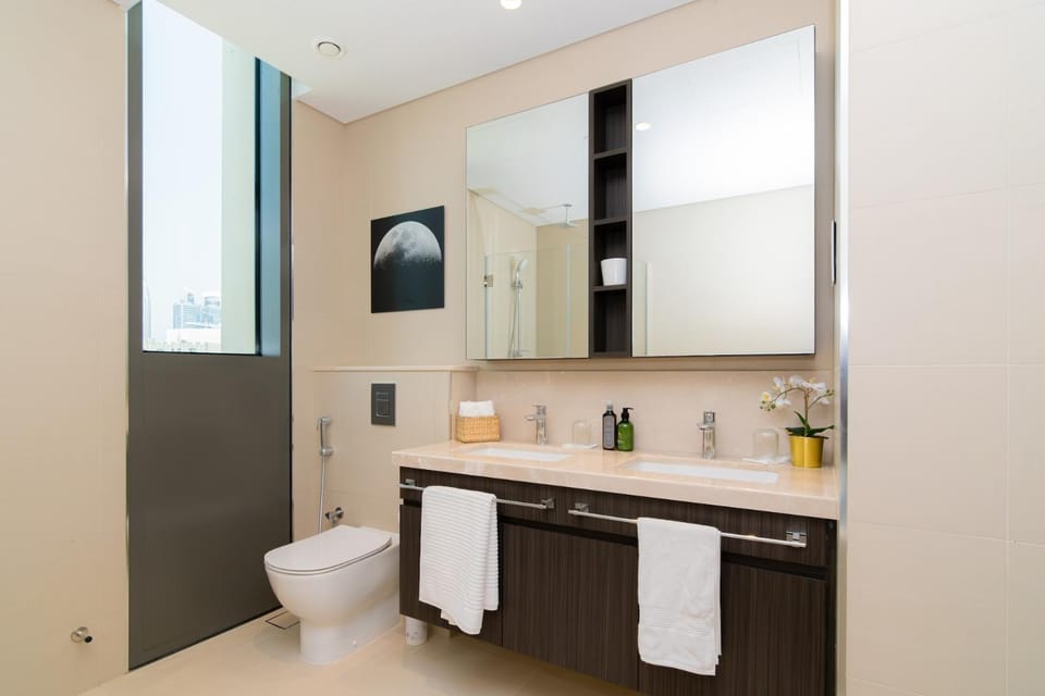 Shower, Toilet, Bathroom, towels
