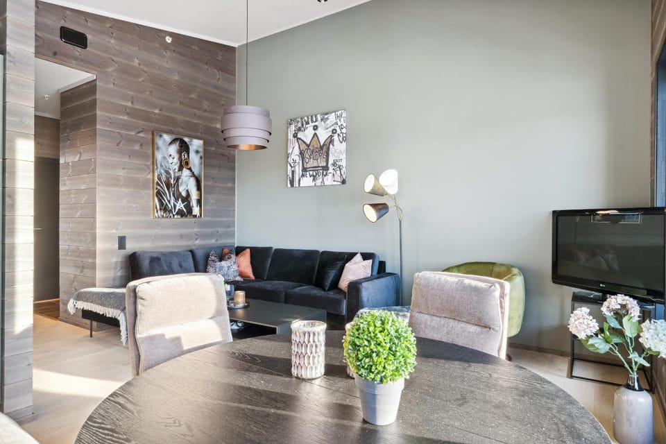 Riddergaardens utsikt Apartment in Innlandet