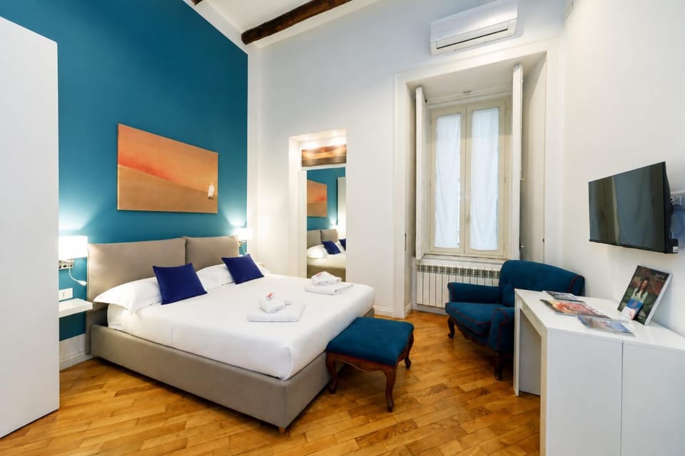 Bed, TV and multimedia, Bedroom, heating, heating, internet, internet, locker, wardrobe, air conditioner, air conditioner