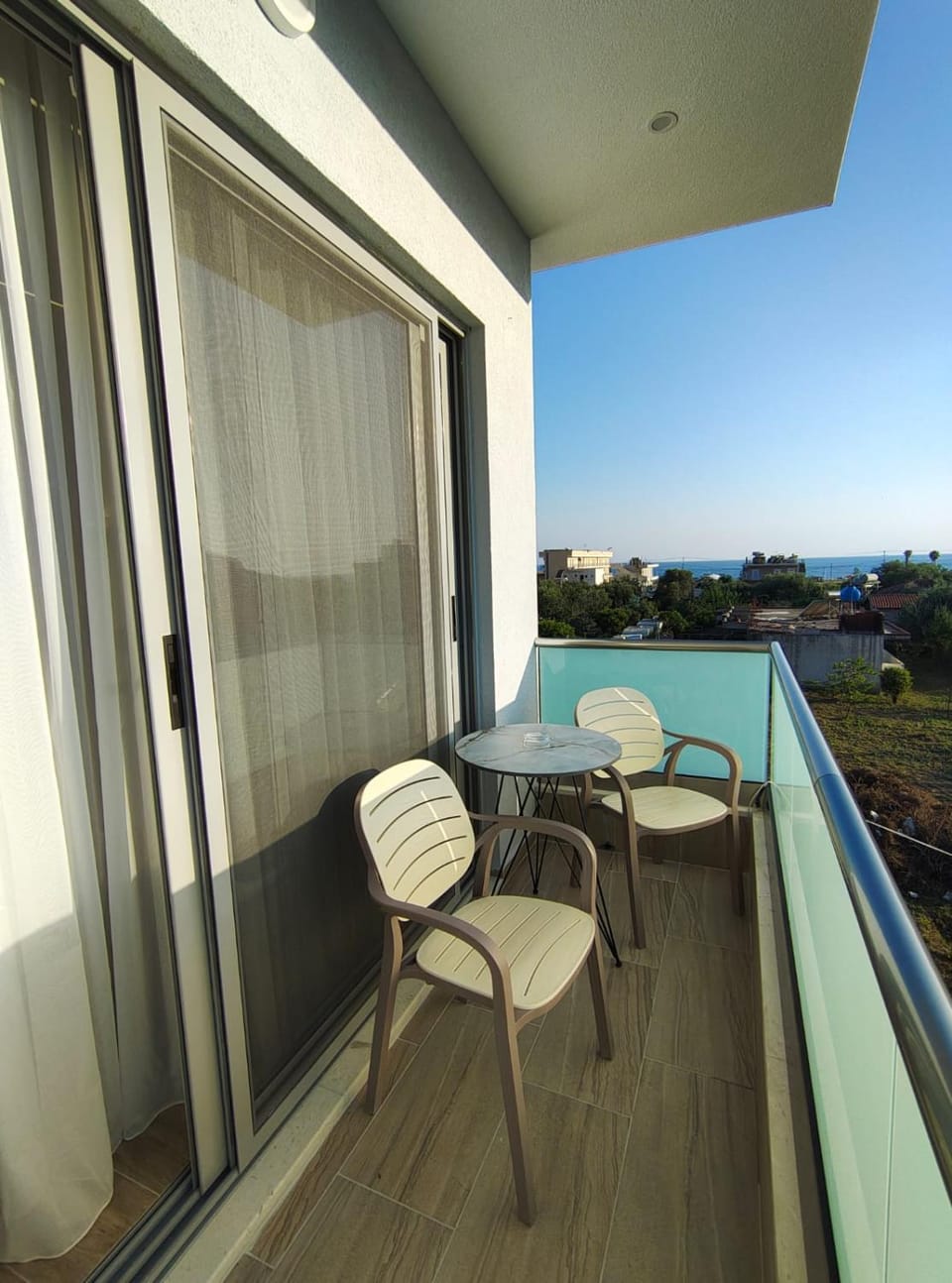 Patio, Day, View (from property/room), Balcony/Terrace, Living room, Seating area