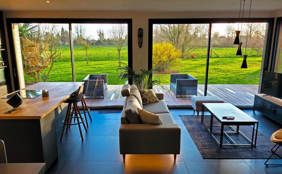 Patio, Garden, Garden, Balcony/Terrace, Living room, Seating area, Garden view