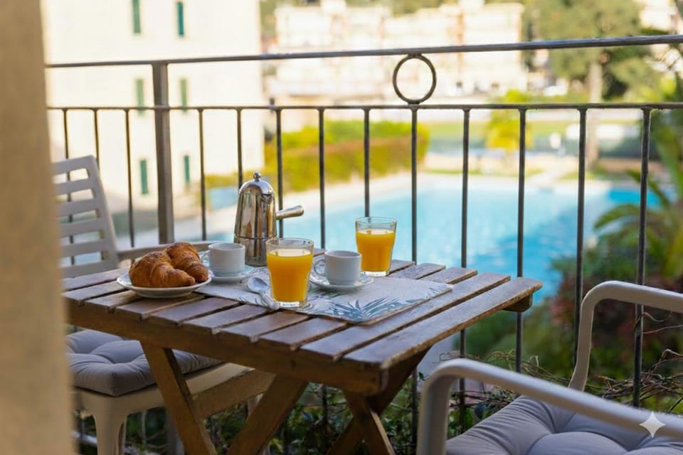 Balcony/Terrace, Pool view