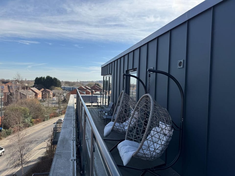 Luxury York Minster Penthouse - Free Gym & Parking Apartment in York