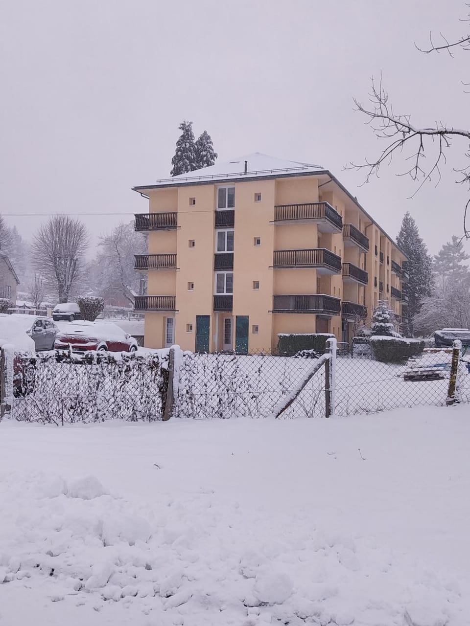 Property building, Winter