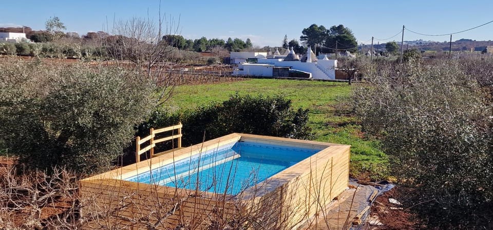 Natural landscape, Garden, Pool view, Swimming pool, Swimming pool