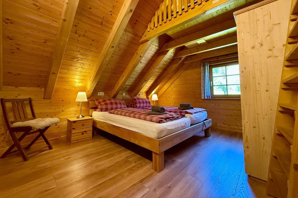 Bed, Photo of the whole room, Bedroom, cot, bunk bed, furniture