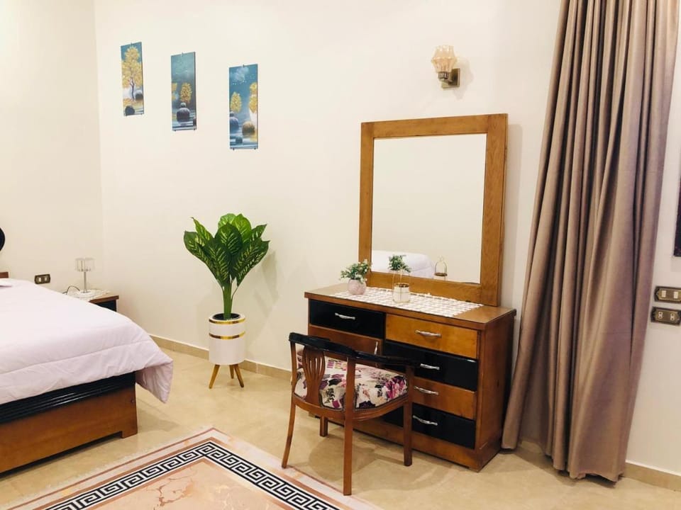 Photo of the whole room, hair dresser