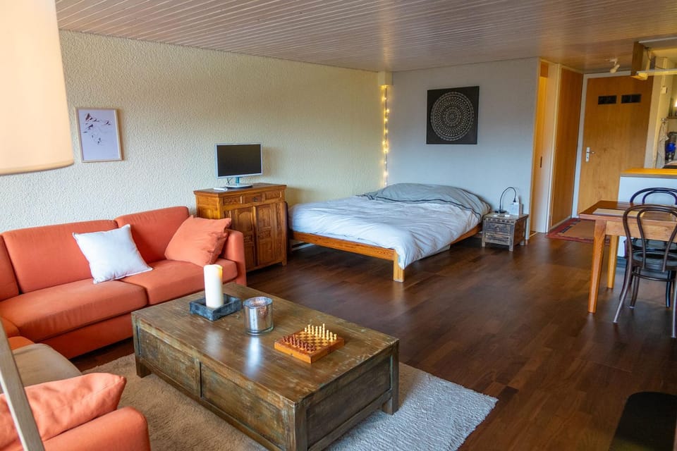 Cosy studio on the ski slopes Apartment in Ollon
