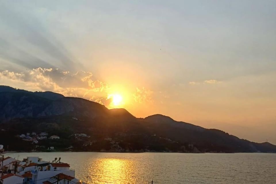 Sea view, Sunset
