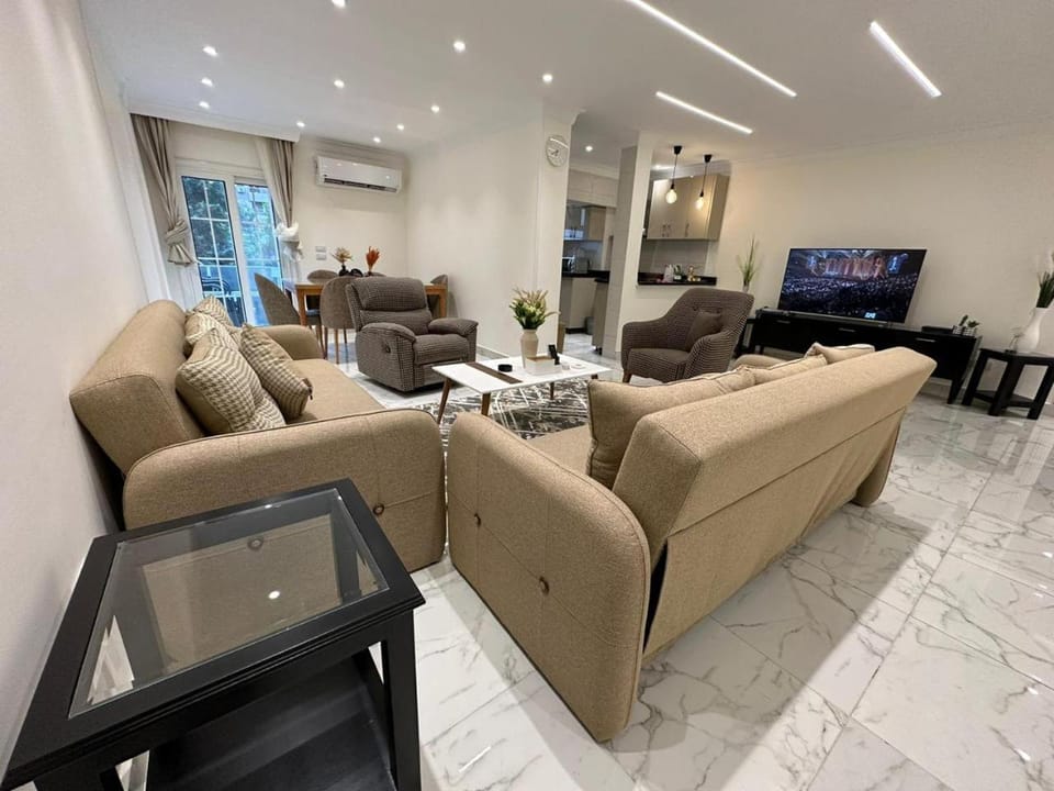 TV and multimedia, Living room, Seating area, air conditioner