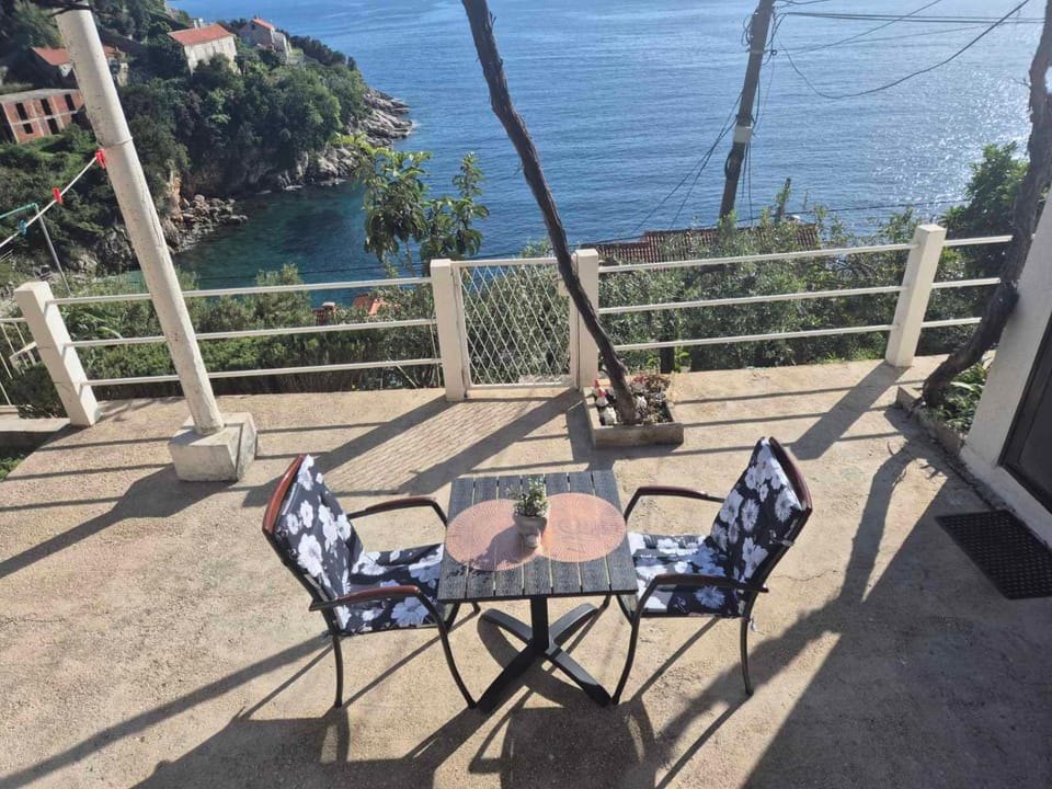 Natural landscape, View (from property/room), Balcony/Terrace, Sea view