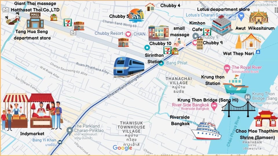 Chubby 9 single room Apartment in Bangkok